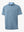 3D view highlighting Modern Fit Melange Polo in GRAYISH BLUE HEATHER, showcasing weave and tailored fit.