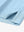 Close-up detail of hem opening on Modern Texture Stylish Polo in SKY BLUE.