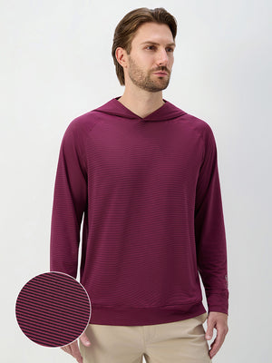 Pin Stripes Lightweight Hoodies Sweatshirts with Pockets