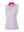 3d rendering of colorful hearts women's sleeveless q-zip print quick dry golf tops
