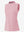 3d rendering of lavender women's moisture-wicking mock neck sleeveless golf tops