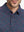 Front half-body view from nose to chest of model wearing SPACE DYE STRIPE Performance Yarn Dye Striped Polo