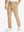 Front lower body shot of model wearing water-resistant stretch heat-tech winter trousers in khaki