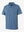 3D view of BLUE DENIM STRIPE shirt, highlighting the textured stripe pattern and relaxed structure
