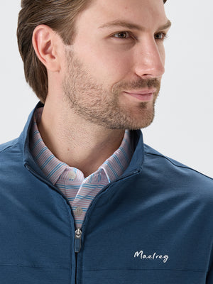 Lightweight Water-Resistant Nylon Blend Jacket