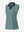 3d rendering of dusty blue women's collared v neck quick dry tank tops