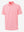 3d render of pink coral white comfy breathable pin-stripe texture golf polos