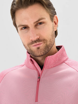 Colorblock Stripe Raglan Quarter Zip