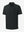 3d render of rich black grid performance reflective checked collar golf shirt