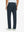 Rear lower leg view of Water Repellent 8 Pockets Pants in NAVY，showing fabric texture and fit.，showing fabric texture and fit.