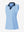 3d rendering of light blue women's collared v neck quick dry tank tops