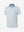3D render of dark grey line premium ribbed collar print polo shirts