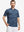 Stretch Printed Collarless Henley Golf Shirts