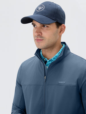 Full Zip Stand Collar Lightweight Windbreaker Jacket