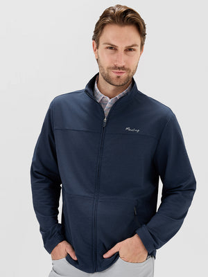 Lightweight Water-Resistant Nylon Blend Jacket