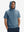 Water-Resistant Embossed Short Sleeve Q-Zip Hoodies