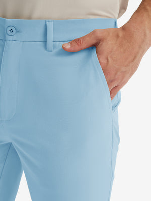 Water Repellent Classic Fit Flat Front Golf Dress Pants