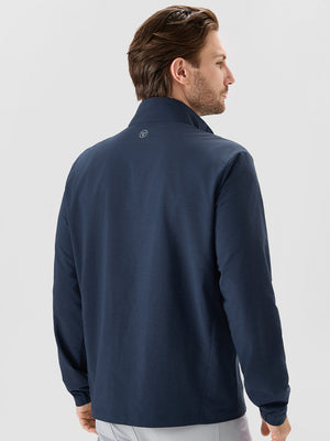 Lightweight Water-Resistant Nylon Blend Jacket
