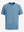 3d view of garment in light blue of men's short sleeve slim fit roma knit t-shirt.