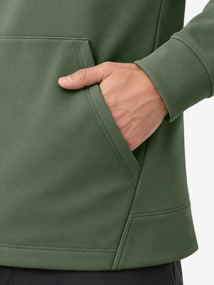 Athletic Casual Hoodie with Kangaroo Pocket