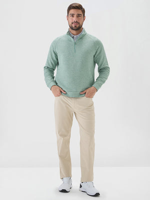 Textured Heather Cozy Quarter Zip