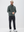 Heather Brushed Rib Knit Quarter Zip with 2 Pockets