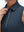 Detail view of cuff on navy women's 4 buttons golf polo shirts