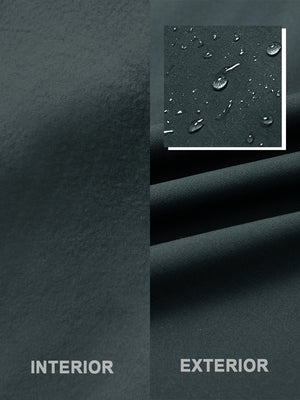 Water Resistant Fleece Jacket with 5 Pockets