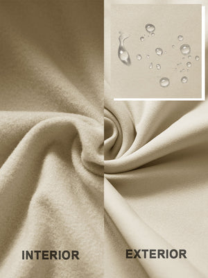 Ultra-Soft Brushed Fleece Lining Quarter zip Sweatshirt