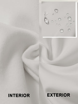 Ultra-Soft Brushed Fleece Lining Quarter zip Sweatshirt