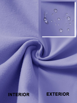 Ultra-Soft Brushed Fleece Lining Quarter zip Sweatshirt