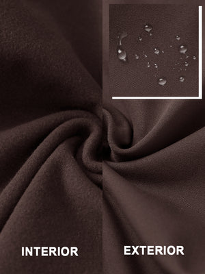 Ultra-Soft Brushed Fleece Lining Quarter zip Sweatshirt