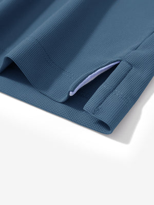 Dry Fit Waffle Textured Collared Golf Shirts
