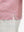 Detail view of hem on pink small fish premium ribbed collar print polo shirts