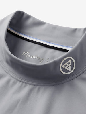 Warm Brushed Mock Neck Golf T Shirts