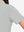 Detail view of cuff on light grey women's breathable 1/4 zip pullover golf shirts