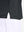 Hem detail close-up in black heather of performance heather contrast collar polo shirts.