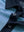 Detail: collar opening of aqua stripe upgraded two-tone striped quick dry polo shirt