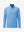 3d digital render of the garment overall shape, dry fit athletic 1/4 zip sweatshirt in blue heather