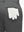 Detail view of back pocket on dark grey flat front flex cotton blend golf shorts