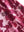 Close-up texture of red splatter women's sleeveless q-zip print quick dry golf tops fabric showing detailed print and quick dry weave.