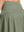 Detail view of back design on mossy stone women's high waisted golf skirts with 4 inner pockets