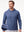 Vertical Stripes Ribbed Knit Hoodies Sweatshirt