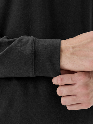 Heather Brushed Rib Knit Quarter Zip with 2 Pockets