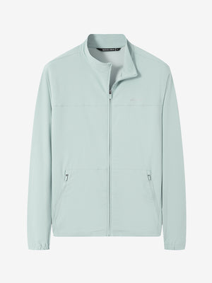 Lightweight Water-Resistant Nylon Blend Jacket