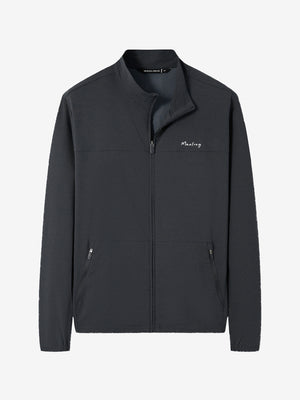 Lightweight Water-Resistant Nylon Blend Jacket