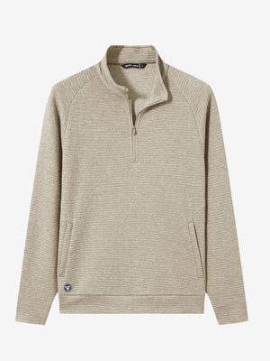 Textured Heather Cozy Quarter Zip