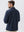 Heather Brushed Rib Knit Crewneck Sweatshirt