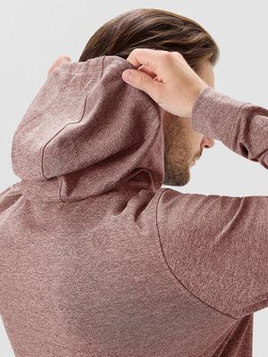 Heather Scuba Hoodies with Zipper Pockets