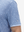 Detail view of cuff on light blue houndstooth stylish full print contrast collared golf polo shirts